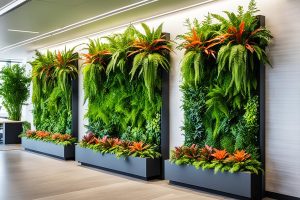 vertical garden kantor