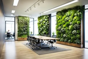 vertical garden kantor