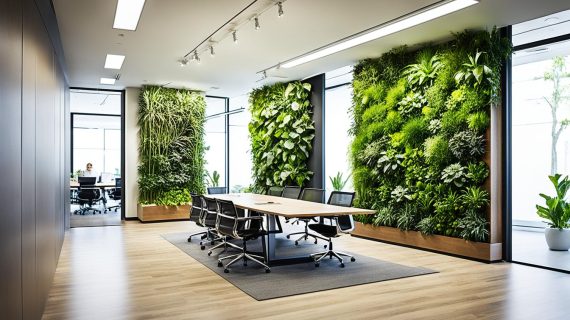 Desain Vertical Garden Kantor untuk Ruang Hijau Ideal