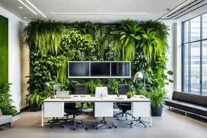 vertical garden kantor