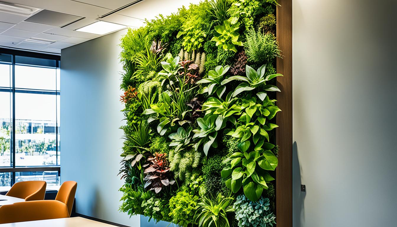 vertical garden kantor