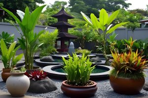 Pembuatan Taman Kering