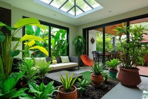 Taman Kering Minimalis di Lahan Sempit