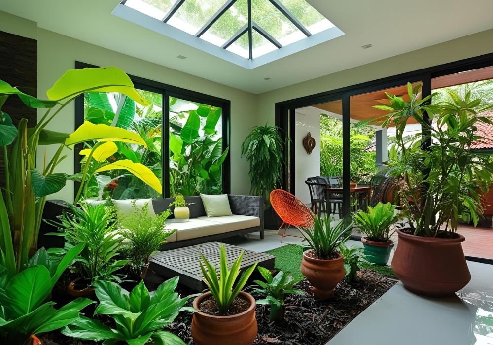 Taman Kering Minimalis di Lahan Sempit