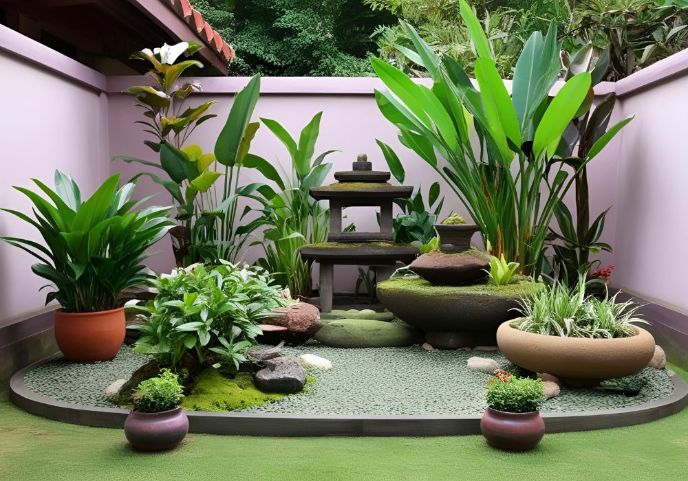 Taman Mini di Halaman Rumah