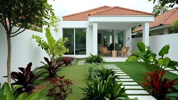 Taman Minimalis Modern untuk Hunian Elegan dan Fungsional
