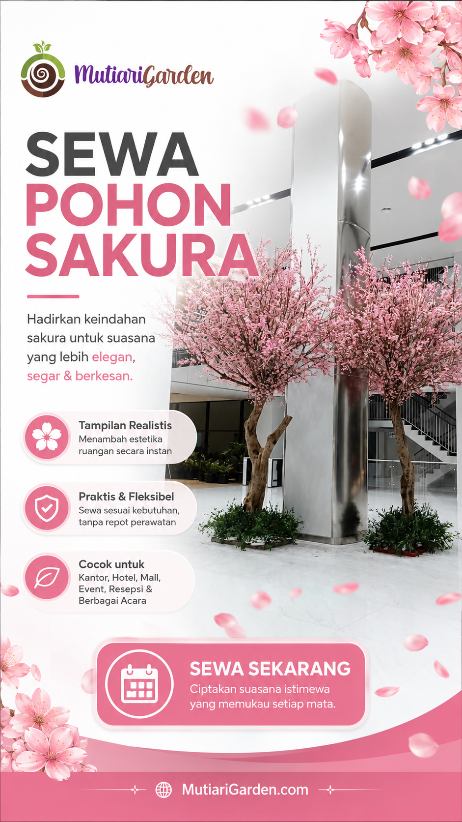 sewa pohon sakura